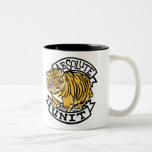 De Café Em Dois Tons Unidade padrão da caneca absoluta