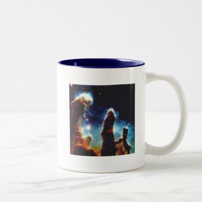 De Café Em Dois Tons Universo Colletion 10 da caneca (Direita)
