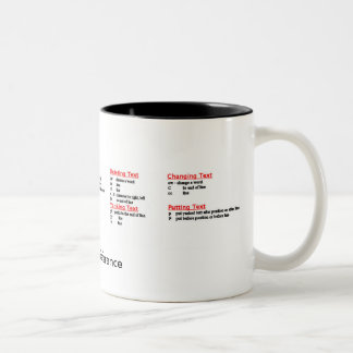 De Café Em Dois Tons vi caneca da referência rápida