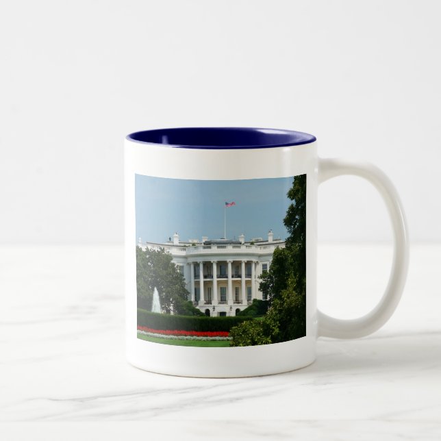 De Café Em Dois Tons Washington, C.C. Caneca (Direita)