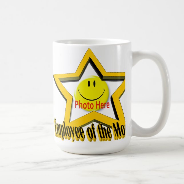 De Café Empregado da caneca da estrela & da foto do mês (Direita)