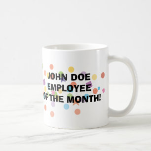 De Café Empregado da caneca do mês
