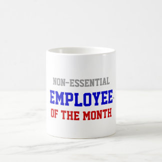 De Café Empregado não essencial da caneca do mês