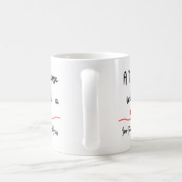 De Café Enfermeira com Coração para Caneca Pediátrica