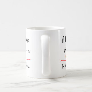 De Café Enfermeira com Coração para Caneca Pediátrica