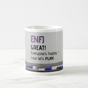 De Café ENFJ "deixou-nos agora planear" a caneca