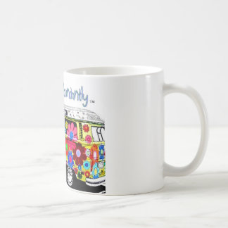 De Café Envelhecendo abundante Hippie Van Caneca