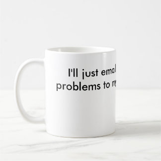 De Café "Envie por correio electrónico caneca dos meus