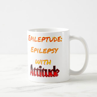 De Café Epileptude com a caneca do clássico da atitude