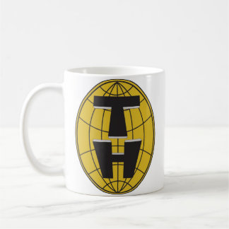 De Café Equipe da caneca do oficial dos heróis