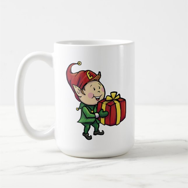 De Café Ernie a caneca do Natal do duende (Esquerda)