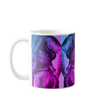 Esboço a lápis um pouco mais mulher 1 caneca