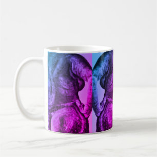 De Café Esboço a lápis um pouco mais mulher 1 caneca