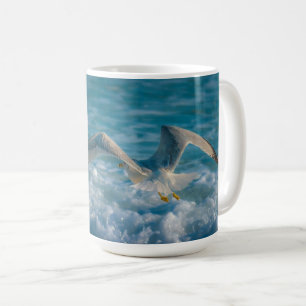 De Café Escando na caneca Waves 11 oz ou 15 oz