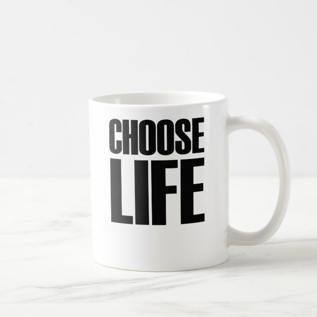 De Café ESCOLHA a caneca dos anos 80 da VIDA (Direita)