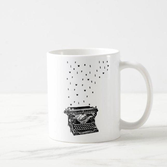 De Café Escreva a caneca (Direita)