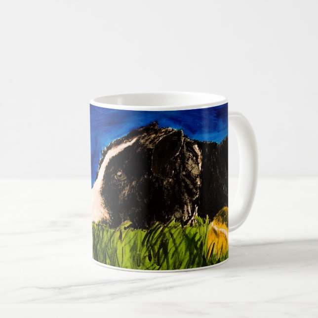 De Café Esforço do cão da caneca (Frente Esquerda)