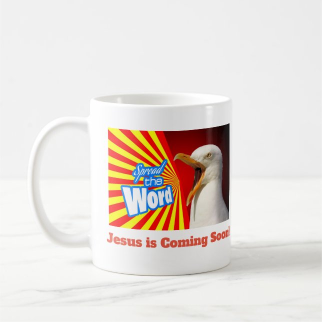 De Café Espalhe a caneca da palavra (Esquerda)