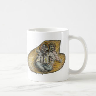 De Café Espera em seis - caneca