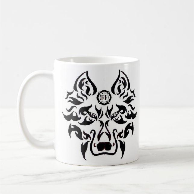 De Café Esta caneca é um ótimo presente para o seu bombeir (Esquerda)