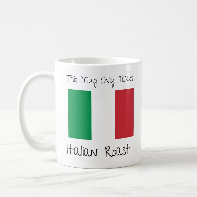 De Café Esta Caneca Só Leva O Urso Italiano (Esquerda)