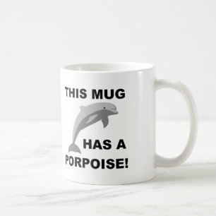De Café Esta Caneca Tem Um Golfinho Caneca Divertida ou Ca