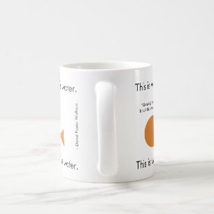 De Café Esta é caneca da água