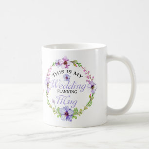De Café esta é minha caneca do planeamento do casamento