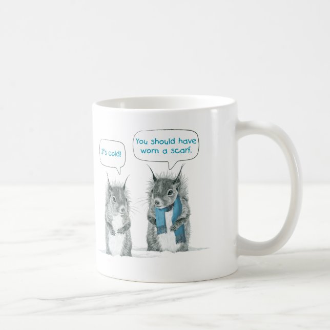 De Café Está frio! Você deve ter vestido uma caneca (Direita)