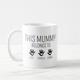 De Café Esta Mamãe Pertence, Caneca Mamãe Personalizada