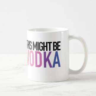 De Café "Esta pôde ser caneca do chá/café da vodca"