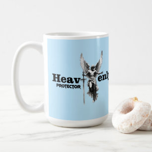 De Café Estampa Anjo - Heavenly Protector - Caneca