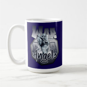 De Café Estampa Anjo - Warrior Angels - Caneca