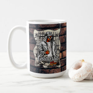 De Café Estampa Hip Hop - Gangsta Love - Caneca