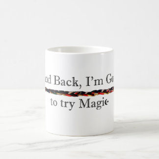 De Café Esteja para trás a mágica com caneca dos cabos