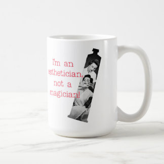 De Café Esthetician não uma caneca do mágico