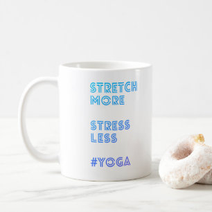 De Café Estique mais esforço menos a caneca simples da