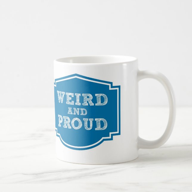 De Café Estranho e orgulhoso, caneca do bônus (Direita)