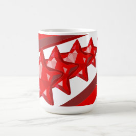 De Café Estrelas do Natal da caneca