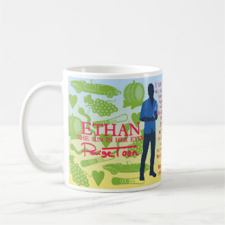 De Café Ethan - "O Sol Nos Olhos Dela" Cita caneca