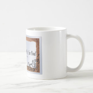 De Café Eu agradeço sempre ao deus para você caneca