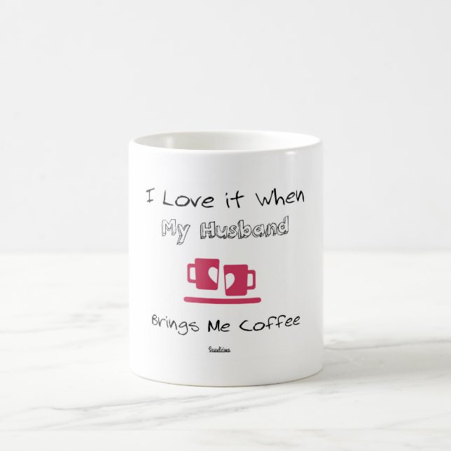 De Café Eu am-no-ar quando minha caneca do marido (Centro)