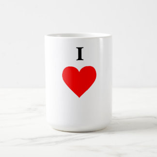De Café Eu amo… a caneca