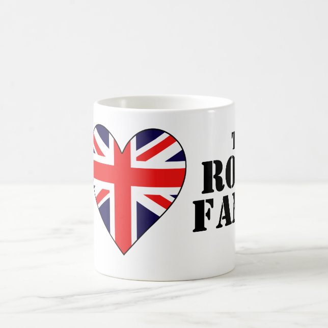 De Café Eu amo a caneca da família real (Centro)
