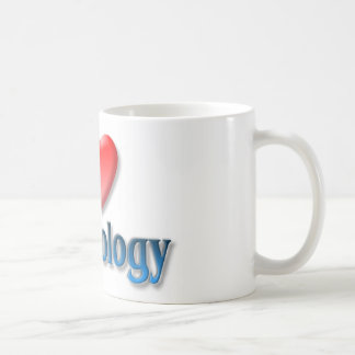 De Café Eu amo a caneca do Reflexology