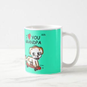De Café Eu amo a caneca do vovô