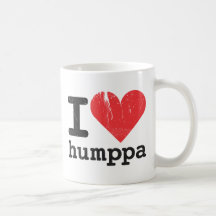 Eu amo a Caneca Humppa Classic White