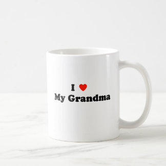 De Café Eu amo minha caneca da avó