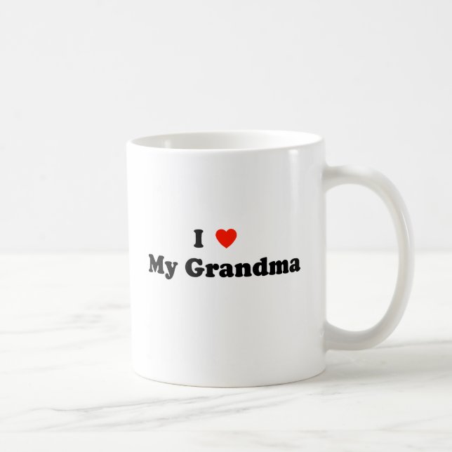 De Café Eu amo minha caneca da avó (Direita)