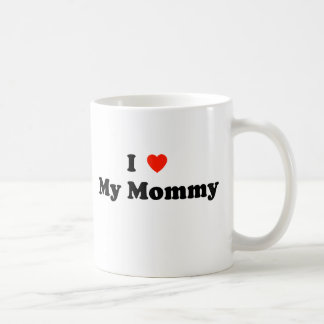 De Café Eu amo minha caneca das mamães